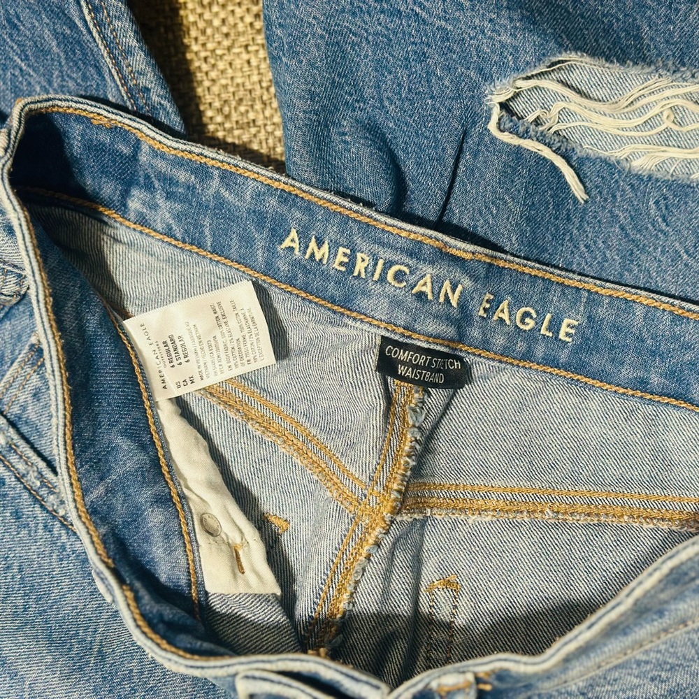 American Eagle Outfitters Light Blue Flare Jeans